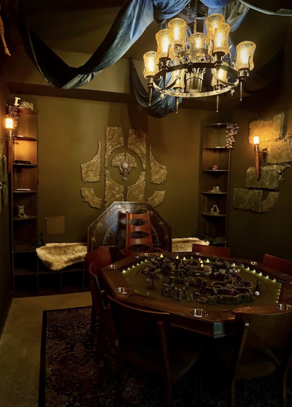 Image of a cool lair looking gaming room